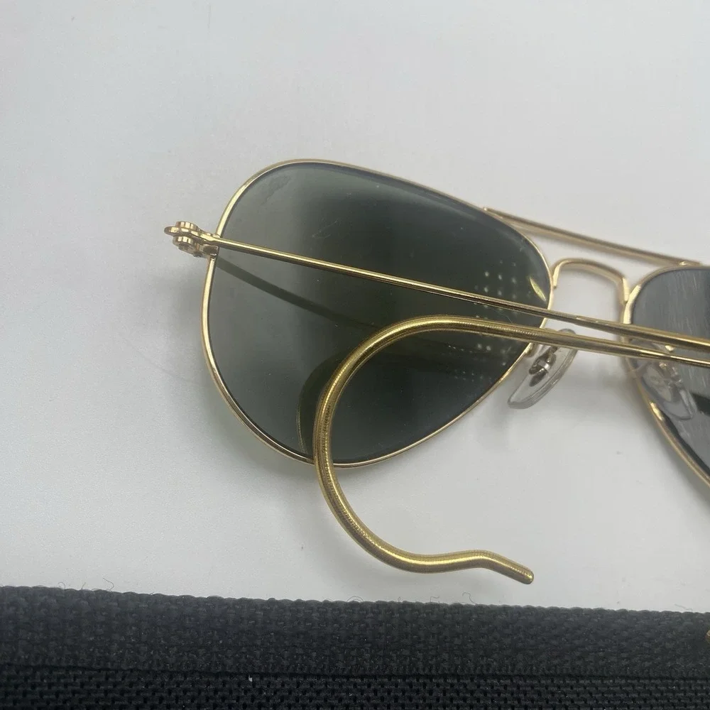 Coach Sunglasses Women FRAME ONLY Aviator Gold Brown 512